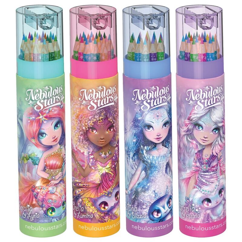 Nebulous Stars Sketch & Color Pencil Tube - Assortment (4)