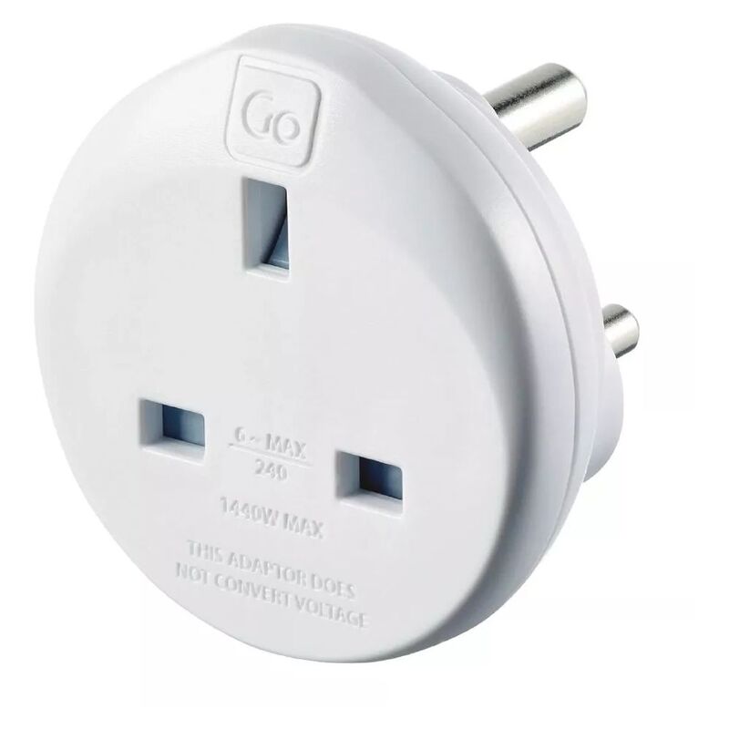 Go Travel Adaptor 532 - UK/India Adaptor Go Travel Adaptor 532 - UK/India Adaptor