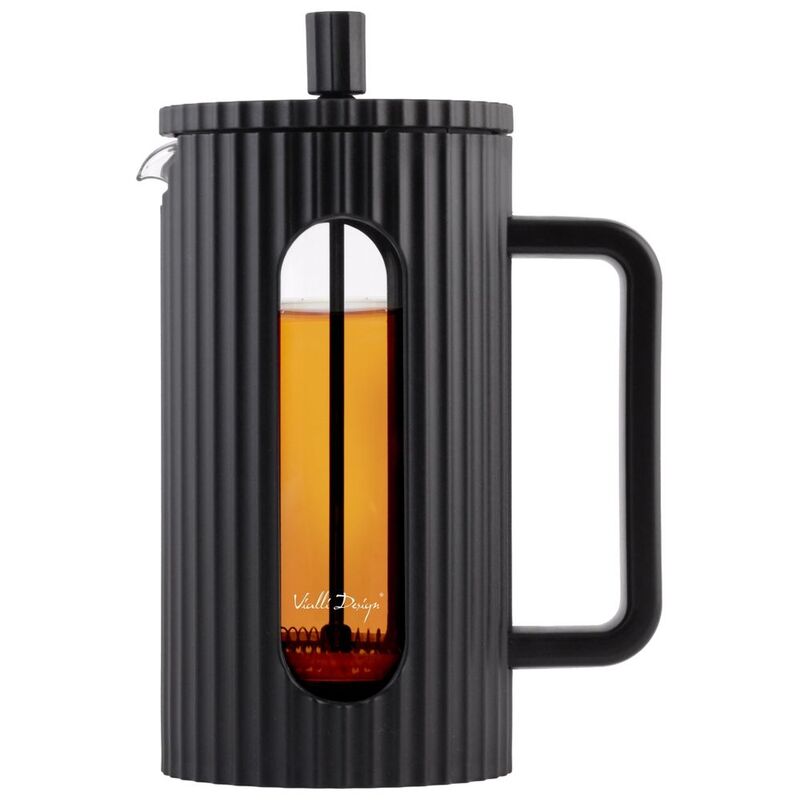 Vialli Design Coffee And Tea Maker 1000ml Livio Black Vialli Design Coffee And Tea Maker 1000ml Livio Black