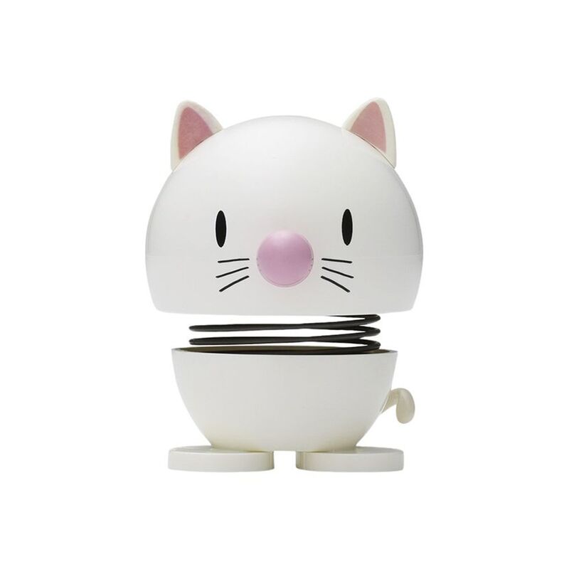 Hoptimist Cat Home Décor Figure -White