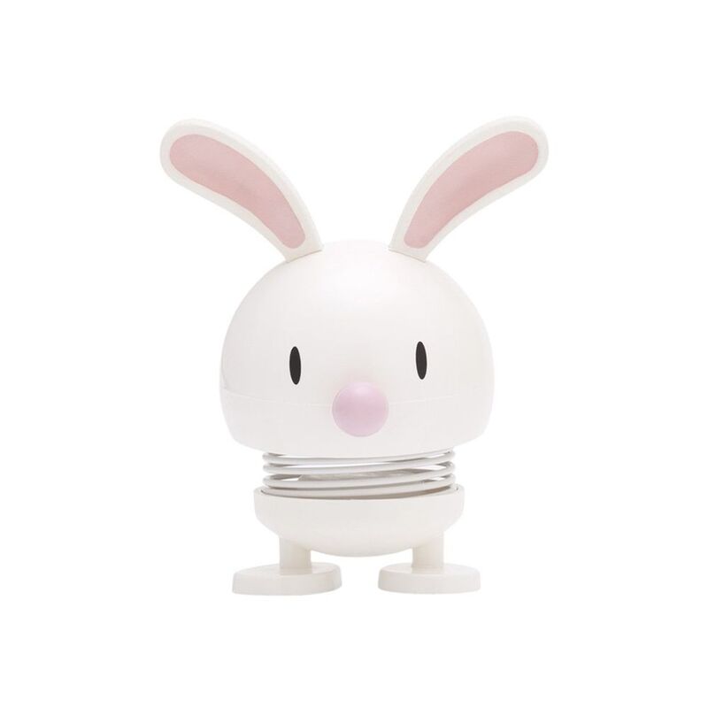 Hoptimist Bunny Home Décor Figure - White