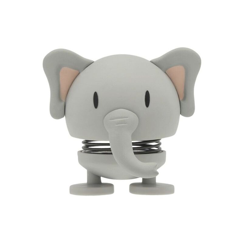Hoptimist Soft Elephant Small Home Décor Figure -Grey