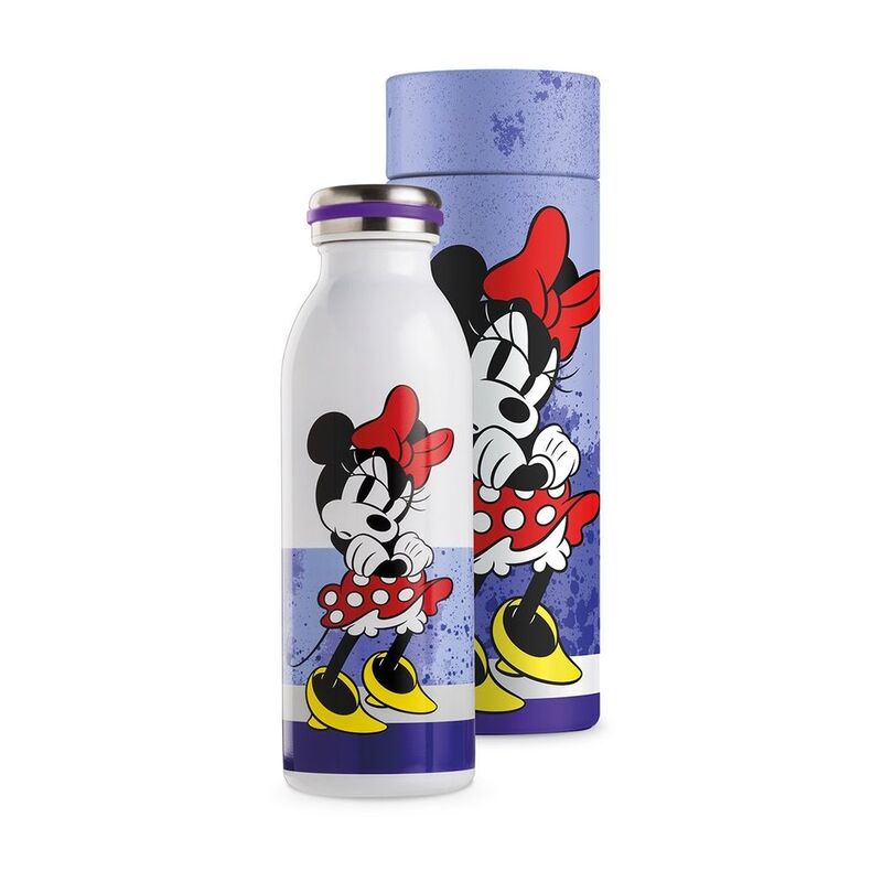 Egan Water Bottle Minnie Mouse I Am Purple 500ml Egan Water Bottle Minnie Mouse I Am Purple 500ml
