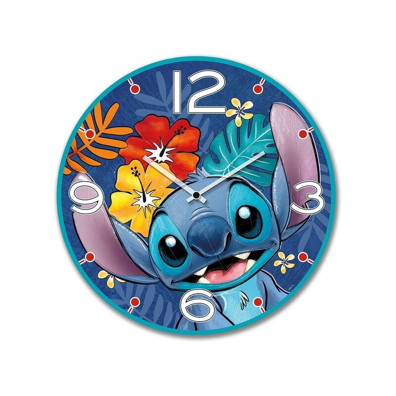 Egan Wall Clock Stitch Blue 35cm Egan Wall Clock Stitch Blue 35cm