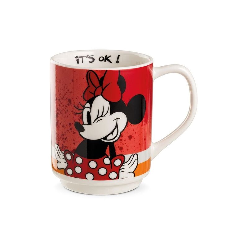 Egan Stackable Mug Minnie I Am Red 350ml