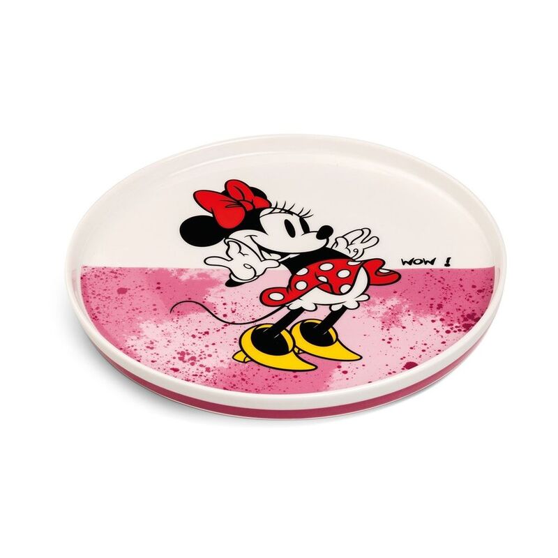 Egan Side Plate Minnie Mouse I Ampink 20cm Egan Side Plate Minnie Mouse I Ampink 20cm