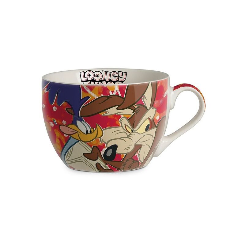 Egan Breakfast Cup Wile E. Coyote And The Road Runner 480ml Egan Breakfast Cup Wile E. Coyote And The Road Runner 480ml