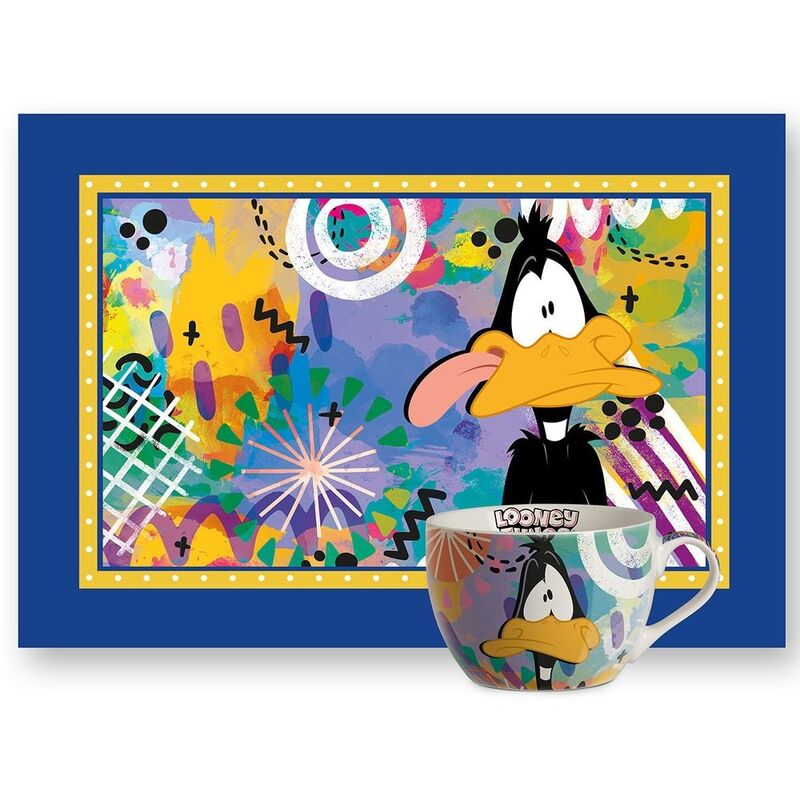 Egan Breakfast Cup And Placemat Daffy Duck Set Egan Breakfast Cup And Placemat Daffy Duck Set