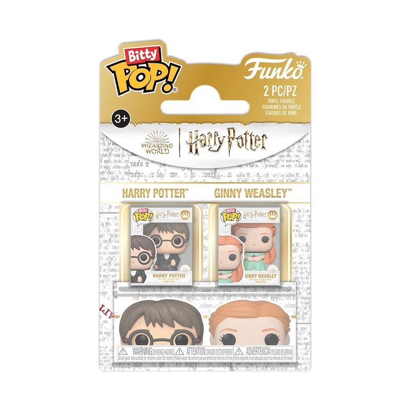 Funko Bitty Pop! Movies Harry Potter Goblet Of Fire Harry And Ginny Vinyl Figure (Pack Of 2) Funko Bitty Pop! Movies Harry Potter Goblet Of Fire Harry And Ginny Vinyl Figure (Pack Of 2)