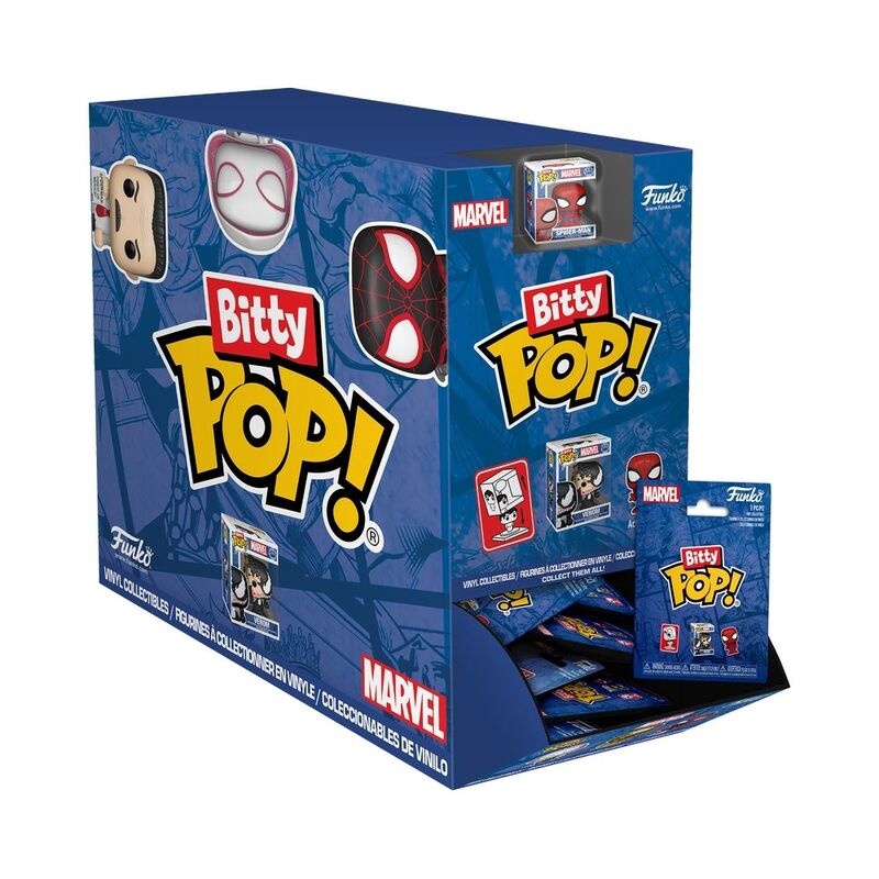 Funko Bitty Pop! Marvel Spiderman Singles Vinyl Figure Funko Bitty Pop! Marvel Spiderman Singles Vinyl Figure