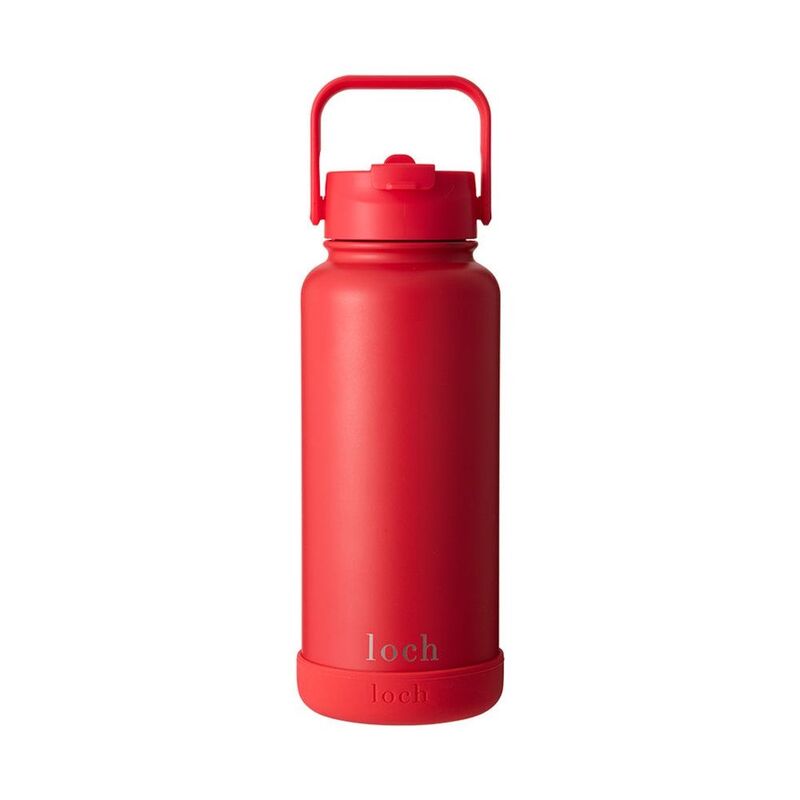 Loch Insulated Water Bottle 900ml (32 Oz) Love Red
