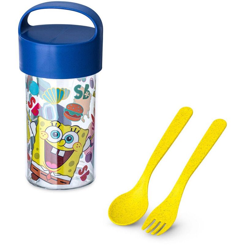 Koziol Buddy Snack 05 Spongebob Squarepants Lunchbox Blue Koziol Buddy Snack 05 Spongebob Squarepants Lunchbox Blue