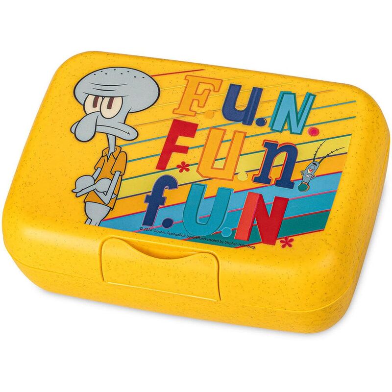 Koziol Candy L Spongebob Squidward Lunch Box Yellow