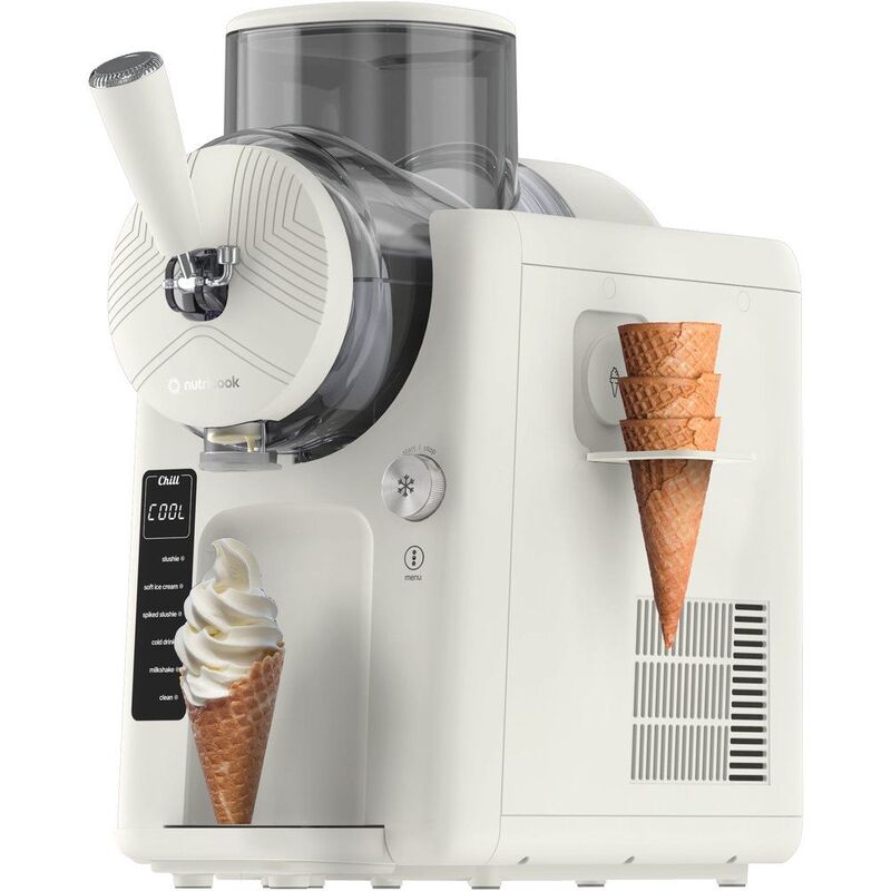 Nutricook Frost Slush & Swirl Soft Serve Ice Cream And Frozen Treat Maker - Beige Nutricook Frost Slush & Swirl Soft Serve Ice Cream And Frozen Treat Maker - Beige