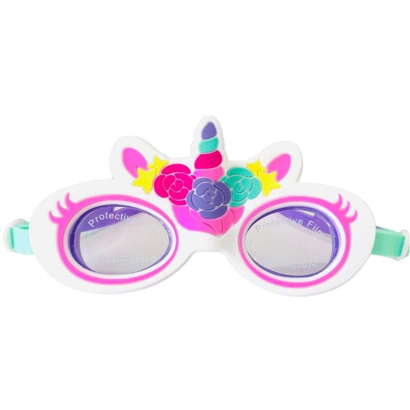 Aqua2Ude Unicorn Lash Pink Kids Swim Goggles