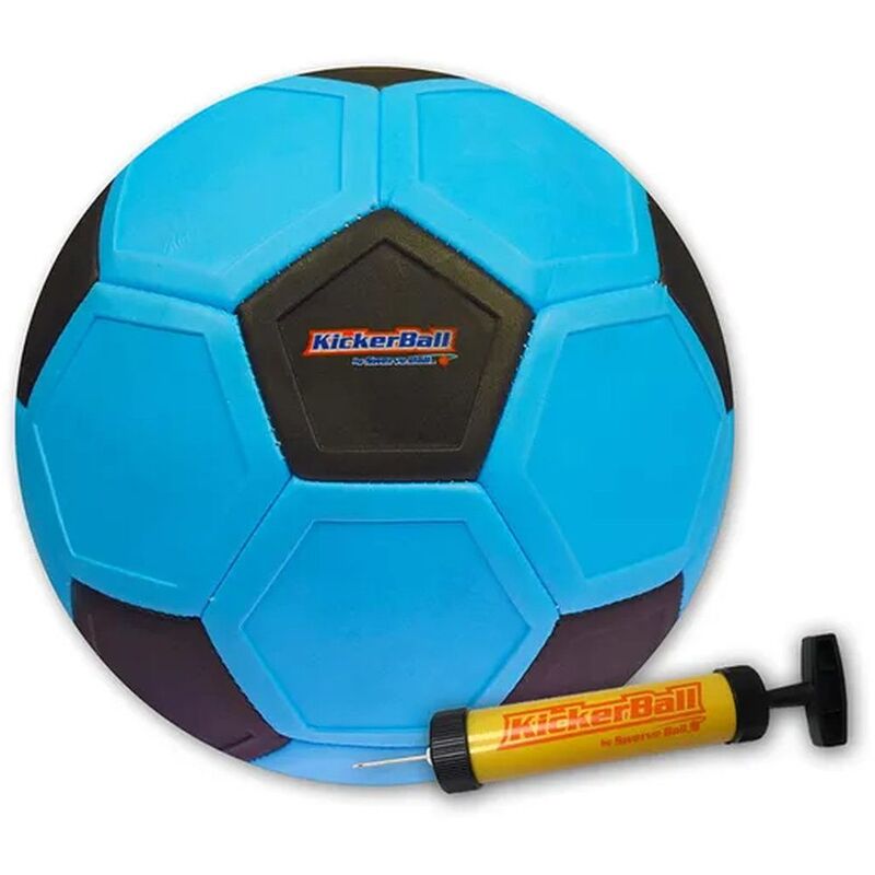 Kickerball Curve And Swerve Football Toy Blue