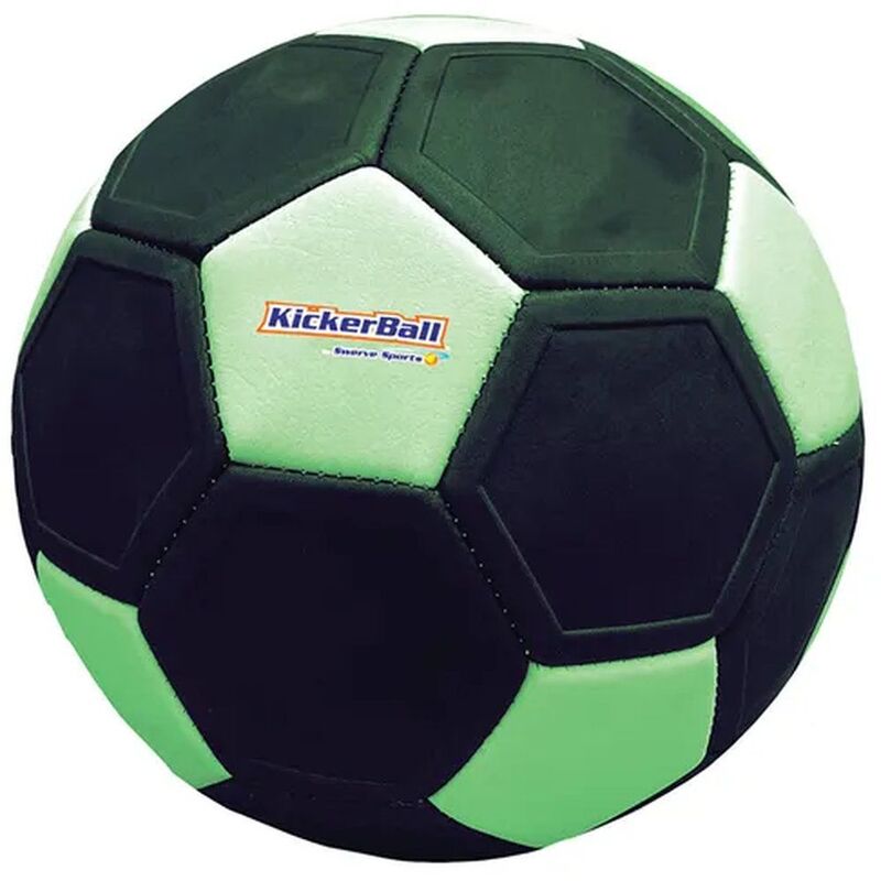 Kickerball Curve And Swerve Football Toy Glow In The Dark