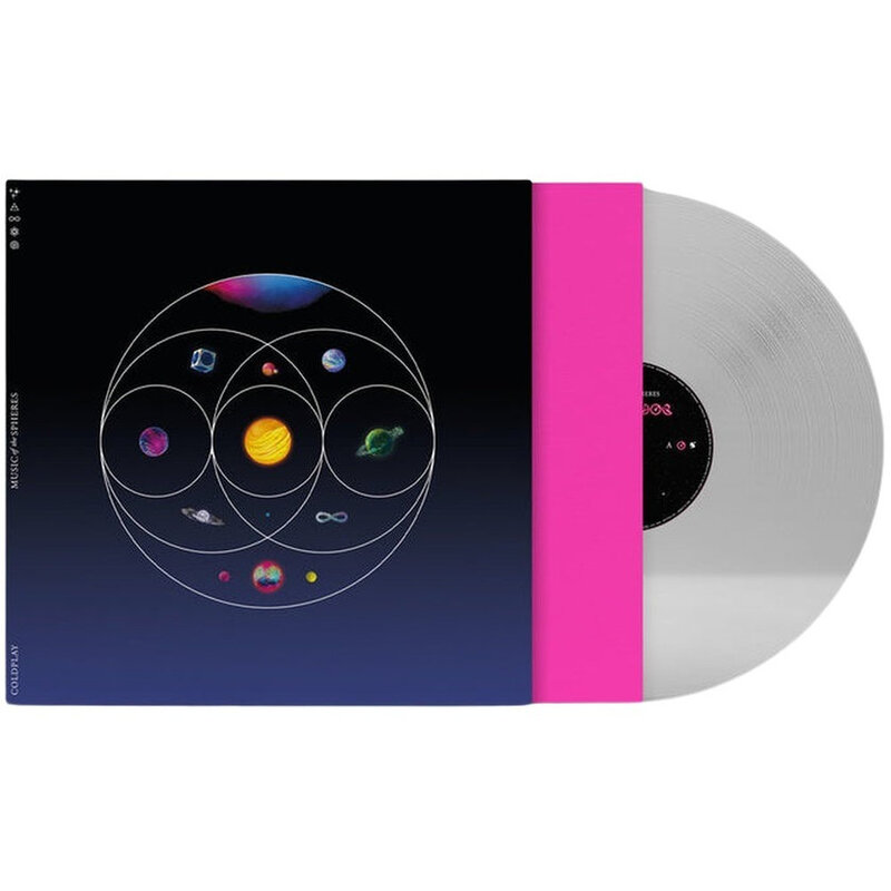 Music Of The Spheres (Eco-Vinyl) (Clear Colored Vinyl) (Limited Edition) | Coldplay Music Of The Spheres (Eco-Vinyl) (Clear Colored Vinyl) (Limited Edition) | Coldplay