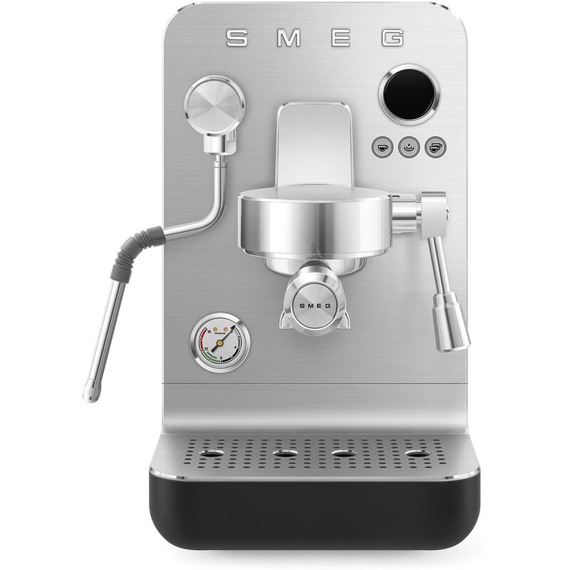SMEG EMC02BLMUK SMEG Mini Pro Coffee Machine - Black SMEG EMC02BLMUK SMEG Mini Pro Coffee Machine - Black