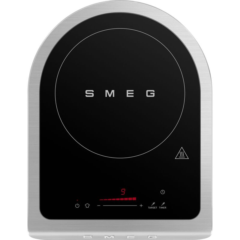 SMEG PIC01WHMUK Portable Induction Hob 50's Style - White Matt SMEG PIC01WHMUK Portable Induction Hob 50's Style - White Matt