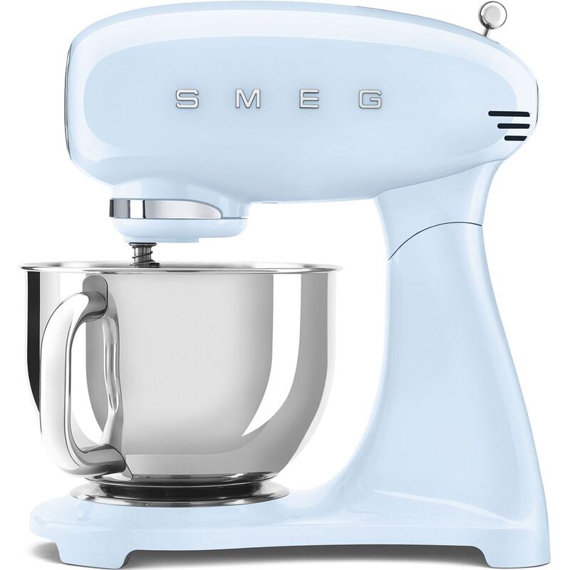 SMEG SMF03PBUK Stand Mixer Full Color With Stainless Steel Bowl - Blue SMEG SMF03PBUK Stand Mixer Full Color With Stainless Steel Bowl - Blue