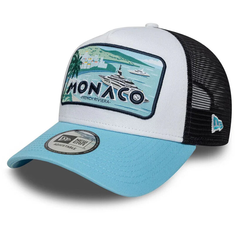 New Era Summer Trucker Monaco Osfm Pastel Blue Cap