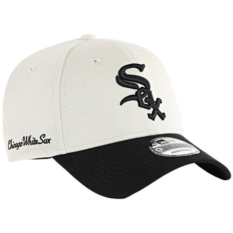 New Era 9Forty Mlb Chicago White Sox Osfm Ivory/Black Cap New Era 9Forty Mlb Chicago White Sox Osfm Ivory/Black Cap