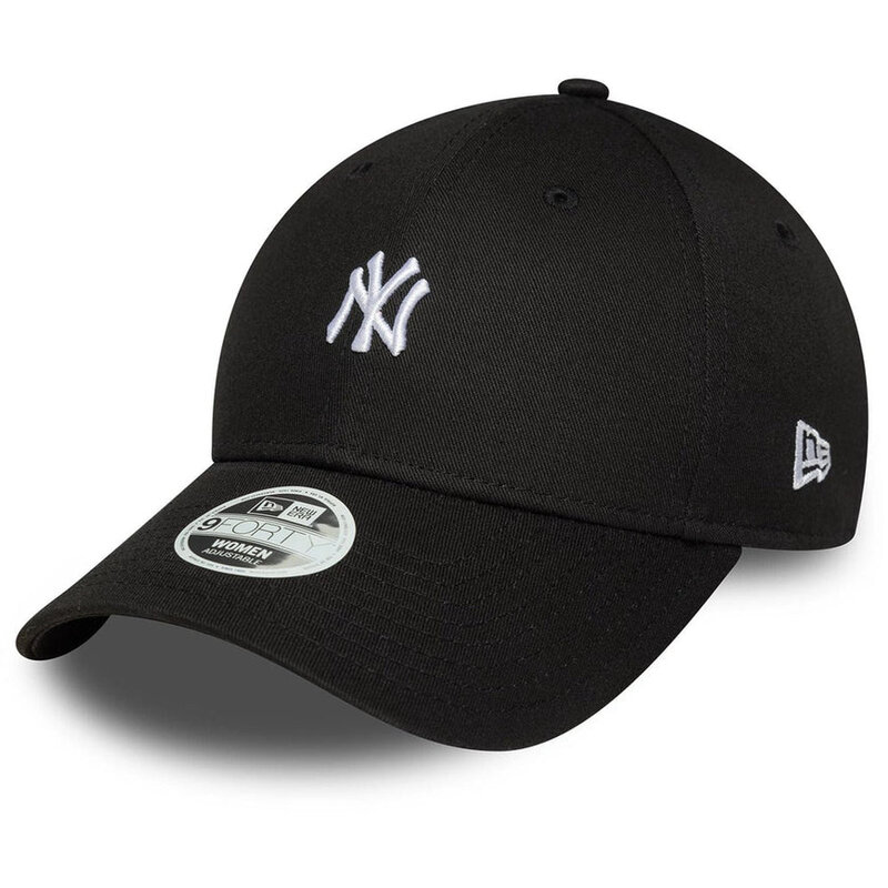 New Era Womens Mini Logo 9Forty Mlb New York Yankees Osfm Black Cap New Era Womens Mini Logo 9Forty Mlb New York Yankees Osfm Black Cap