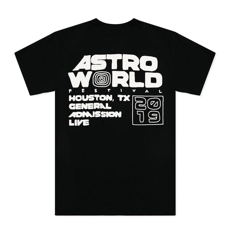 Travis Scott Astrofest Staff 2019 Tee Travis Scott Astrofest Staff 2019 Tee