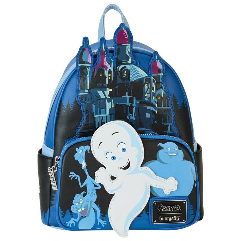 Loungefly Leather Universal Casper The Friendly Ghost Halloween Mini Backpack Loungefly Leather Universal Casper The Friendly Ghost Halloween Mini Backpack