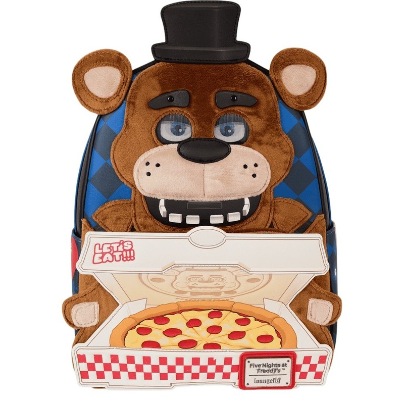 Loungefly Leather Five Nights At Freddy Mini Backpack Loungefly Leather Five Nights At Freddy Mini Backpack