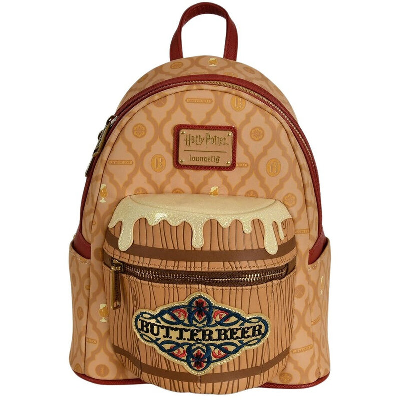 Loungefly Leather Harry Potter Butter Beer Barrel Mini Backpack