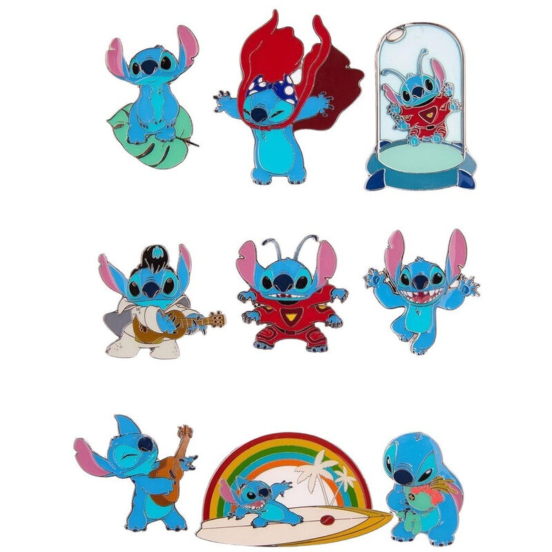 Loungefly Blind Box Pin Stitch Blind Enamel Pin Loungefly Blind Box Pin Stitch Blind Enamel Pin