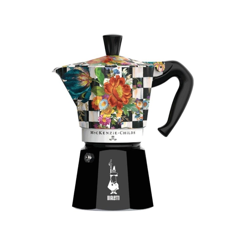 Bialetti Mackenzie Moka Espresso Maker 6 Cups)