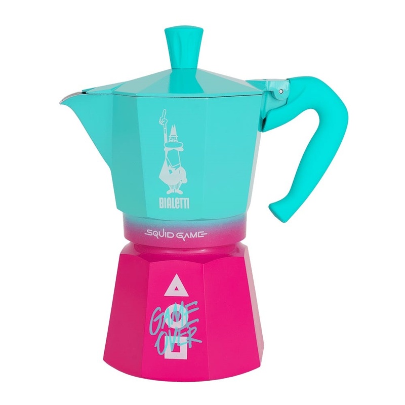 Bialetti Squid Game Moka Espresso Maker (6 Cups)