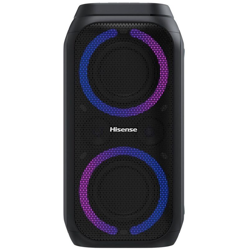 Hisense Party Rocket 160 160W with 12-hours battery life Portable IPX4 Bluetooth Party Speaker - Black