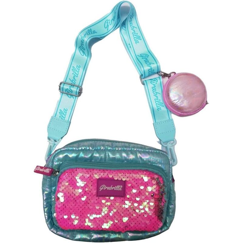 Girabrilla Puffer Pochette - Borsa Tracolla - Blue & Pink Girabrilla Puffer Pochette - Borsa Tracolla - Blue & Pink
