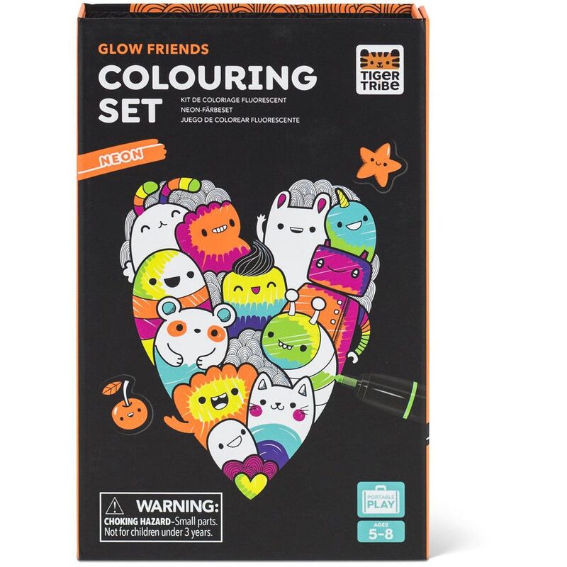 Tiger Tribe Neon Coloring Set Tiger Tribe Neon Coloring Set