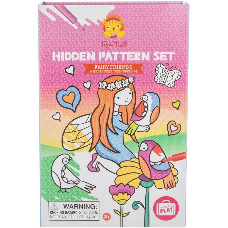 Tiger Tribe Hidden Pattern - Seek & Find Puzzle Book Tiger Tribe Hidden Pattern - Seek & Find Puzzle Book