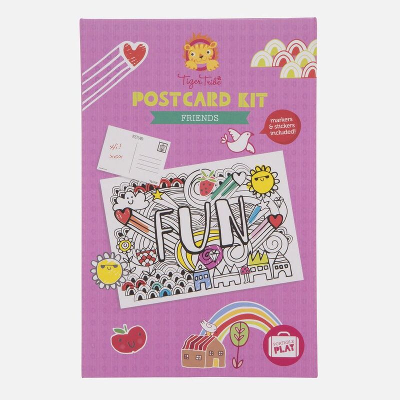 Tiger Tribe Postcard Kit Tiger Tribe Postcard Kit