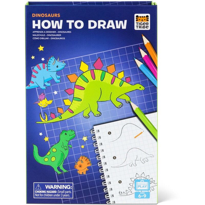 Tiger Tribe How To Draw - Dinosaurs Tiger Tribe How To Draw - Dinosaurs