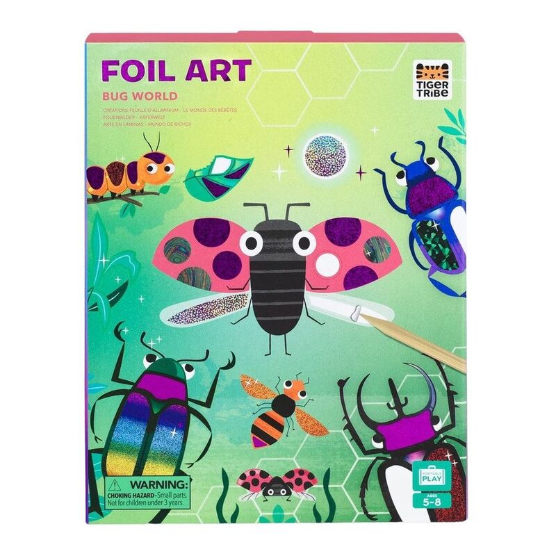 Tiger Tribe Foil Art - Bug World Tiger Tribe Foil Art - Bug World