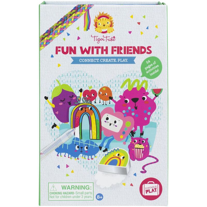 Tiger Tribe Fun With Friends - Connect - Play - Create Tiger Tribe Fun With Friends - Connect - Play - Create