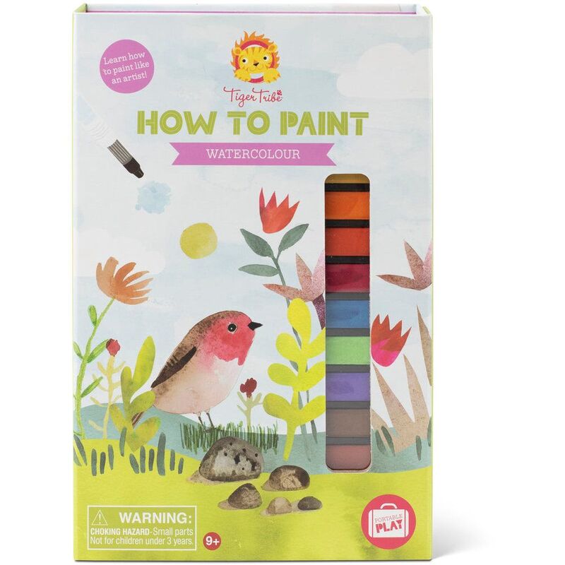 Tiger Tribe How To Paint - Watercolor Tiger Tribe How To Paint - Watercolor