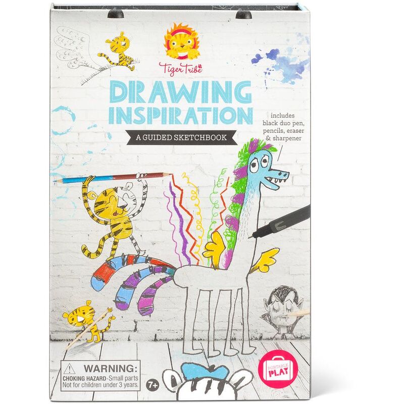 Tiger Tribe Drawing Inspiration - A Guided Sketchbook Tiger Tribe Drawing Inspiration - A Guided Sketchbook