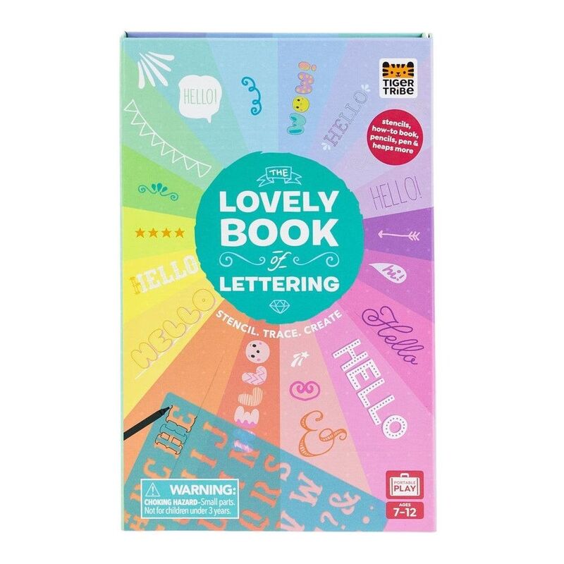 Tiger Tribe The Lovely Book Of Lettering Tiger Tribe The Lovely Book Of Lettering