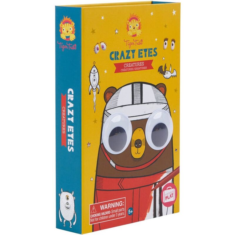 Tiger Tribe Coloring Set - Crazy Eyes Tiger Tribe Coloring Set - Crazy Eyes