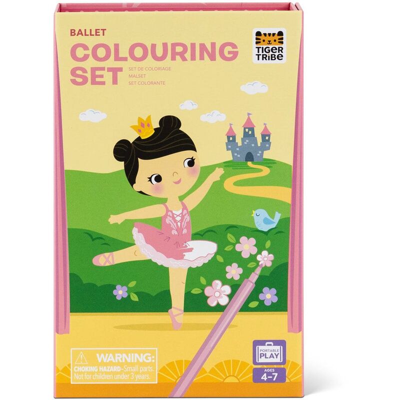 Tiger Tribe Coloring Set - Ballet Tiger Tribe Coloring Set - Ballet