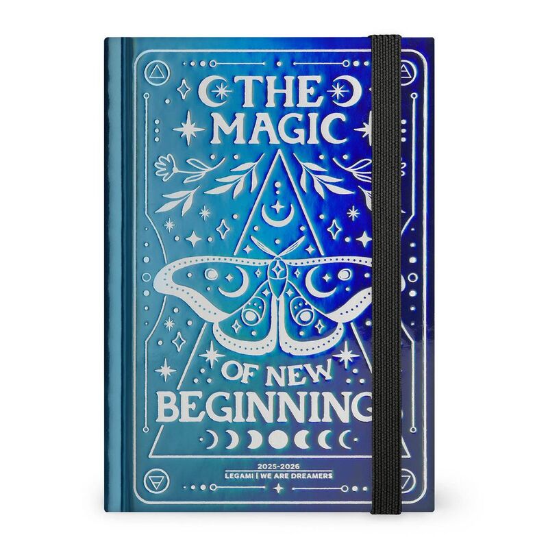Legami 16 - Month Diary - 2025/2026 - Medium Photo Daily Diary - Moth