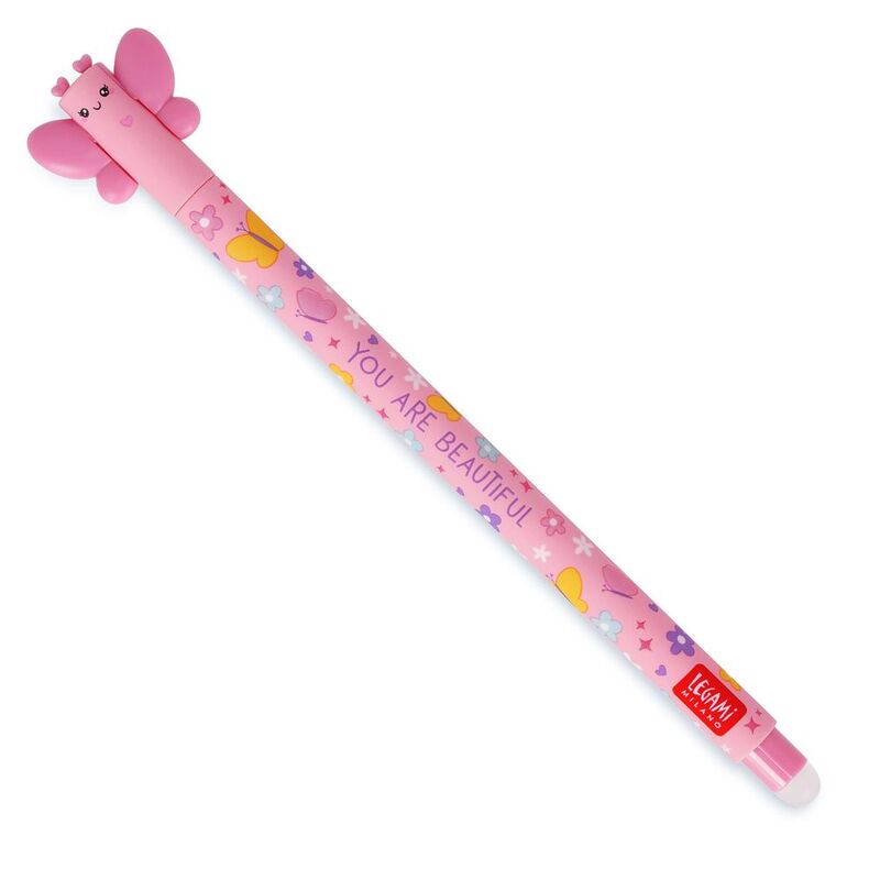 Legami Erasable Gel Pen - Erasable Pen - Butterfly Legami Erasable Gel Pen - Erasable Pen - Butterfly